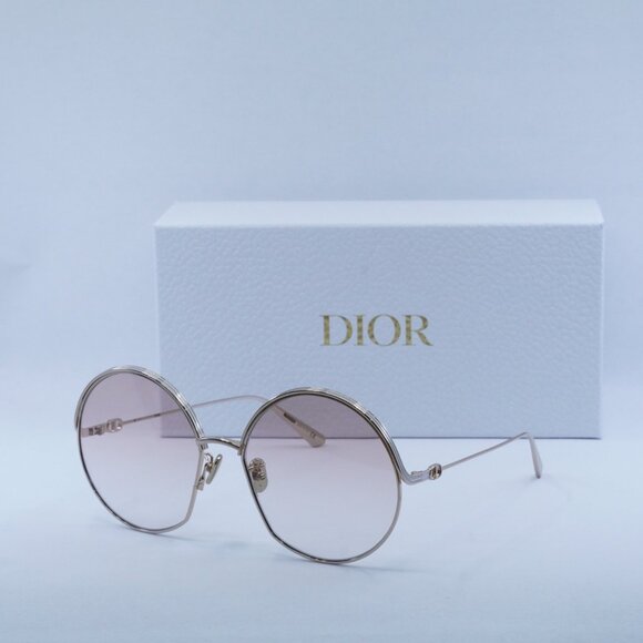 Dior EVERDIOR R1U D0F1 Round Sunglasses – Gold - Picture 1 of 9